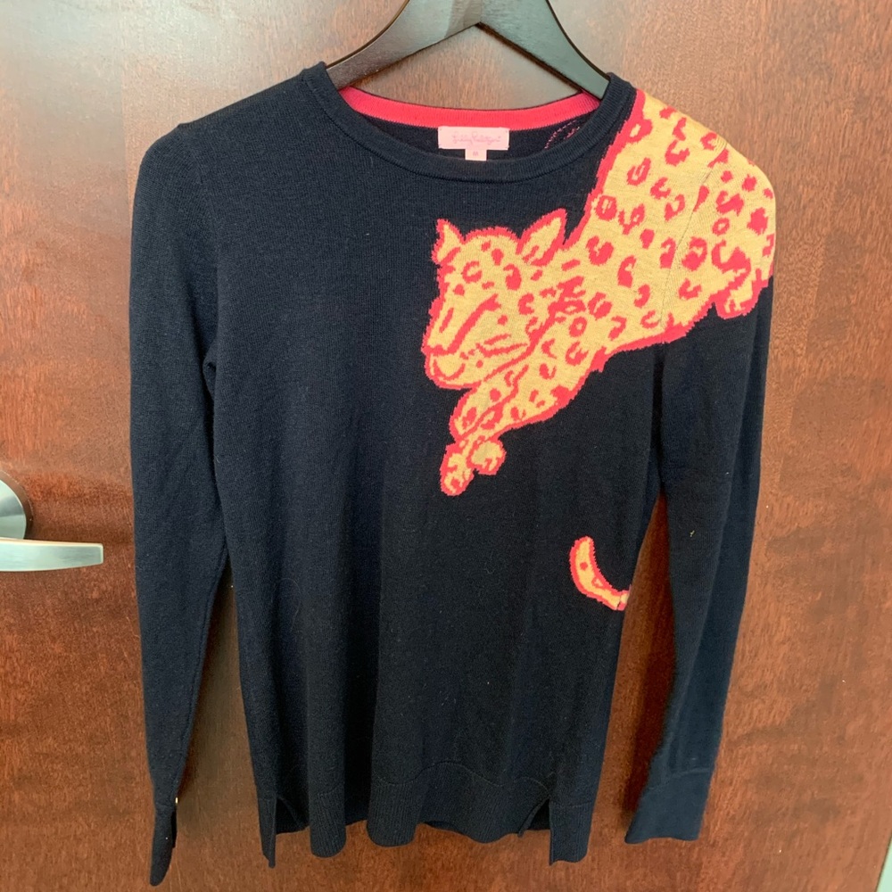 Lily Pulitzer Leopard Sweater